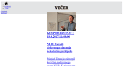 Desktop Screenshot of m.vecer.com